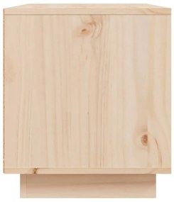 Móvel de TV 80x35x40,5 cm madeira de pinho maciça