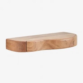 Prateleira De Parede Em Madeira De Acácia Nireimi ↔︎ 60 Cm - Sklum