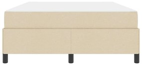 Cama Box Creme, Preto 140 x 190 cm