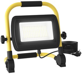 Preojetor LED Recarregável com Cabeças e Suporte Ajustáveis 50W 4250 L