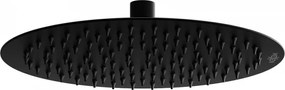 Mexen Slim chuveiro de teto 25 cm, preto - 79225-70