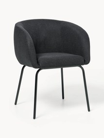 Cadeiras de jantar com braços Alani, conjunto de 2