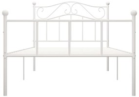 Estrutura de cama metal 90x200 cm branco