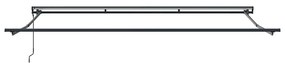 Toldo Elétrico Antracite 4,5 × 3 m Alumínio, Poliéster