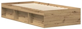 Estrutura de cama sem colchão 90x200cm derivados de madeira