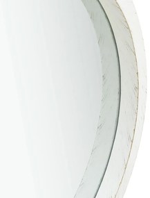 Espelho de parede com alça 50 cm branco