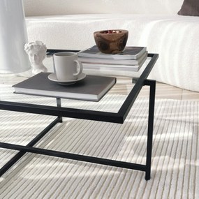 Mesa de Centro Sun S408 – Preto – 94x35x64 cm