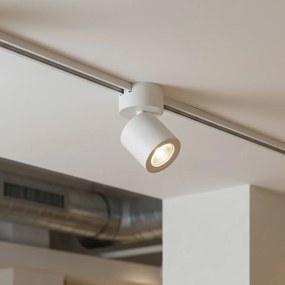 Foco moderno branco para sistema de calha monofásico GU10 70mm - Iconic Roto