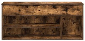 Banco sapatos carvalho fumado 102x30,5x45 cm derivados madeira