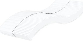 Colchão de espuma 100x220 cm dureza H2 H3 branco