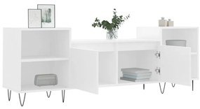 Móvel p/ TV 160x35x55 cm derivados de madeira branco