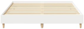 Estrutura de cama sem colchão 150x200 cm branco