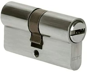 Cilindro EDM r13 Europeu Leva curta Prateado Níquel (60 mm)
