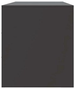 Móvel de TV 99x39x44 aço preto