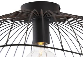 Candeeiro de teto design preto 50 cm - Pua Design