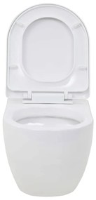 Sanita de pendurar na parede cerâmica branco