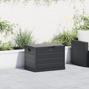 Caixa de Armazenamento para Jardim - Antracite, 77,5 x 54,5 x 53 cm, P