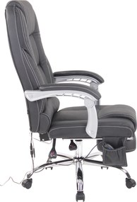 Cadeira de escritório Pacific com função de massagem Preta