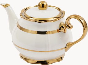 Bule de chá em porcelana Golden, 1 L