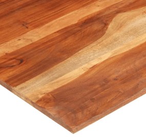 Tampo de mesa madeira de acácia maciça 15-16 mm 70x80 cm