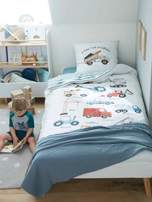 Conjunto de cama para criança, Magicouette Obras em Curso branco estampado