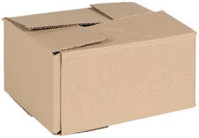 vidaXL Caixa Dobrável 50 pcs 20x15x10 cm Cartão