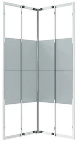 Cabine de duche ESG 80x80x180 cm