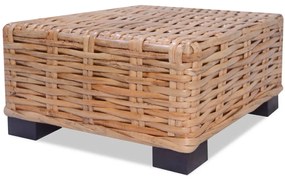 Conjunto de sofás 16 pcs vime genuíno