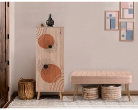 Conjunto de Mobiliário de Entrada Vegas – Stone Sonomo – Sapateira: 50