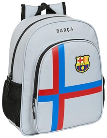 Mochila Escolar F.c. Barcelona Cinzento (32 X 38 X 12 cm)