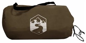 Lona de campismo 462x306x211 cm impermeável castanho