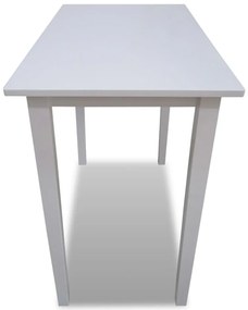 Mesa de bar em madeira branca
