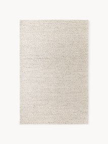 Tapete de lã tecido à mão de pelo curto Rumi