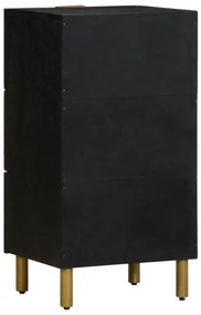 Aparador 40x33x75 cm derivados de madeira preto