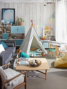 Tenda tipi reversível multicolor