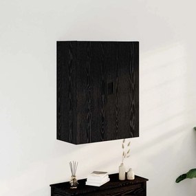 Armário de Parede vidaXL em Carvalho Preto 69,5x34x90 cm em Madeira de Engenharia