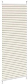 240617 Plisse Blind 40x100cm Creme