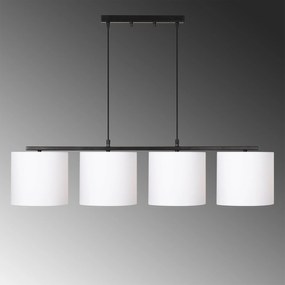 Chandelier Valiz – Preto e Branco – 110 x 25 cm