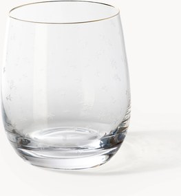 Copos de cristal com motivos de inverno Estrella, conjunto de 4