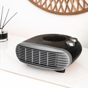 Termoventilador com 2000 W ReadyWarm 2000 Max Horizon Black com 3 modos de funcionamento Preto
