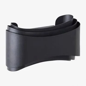 Aplique De Parede Led Para Exterior De Alumínio Harnet Preto - Sklum