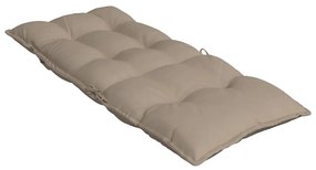 Almofadões cadeira encosto alto 2pcs oxford cinza-acastanhado