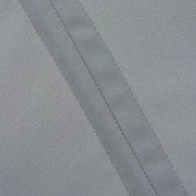 Toldo lateral dobrável para terraço 160 cm cinzento