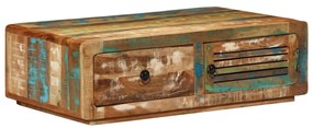 vidaXL Mesa de centro 89x55x29 cm madeira recuperada maciça