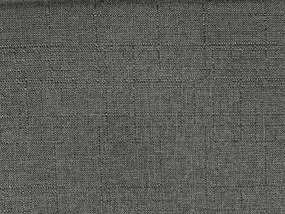 Sommier de casal em tecido cinzento 180 x 200 cm ROANNE Beliani
