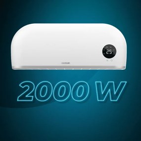 Aquecedor de Casa de Banho cerâmico com 2.000 W ReadyWarm 2000 Max Box Ceramic, display LED, controle remoto e proteção IPX2
