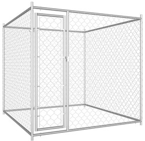 vidaXL Canil de exterior 193x193x185 cm
