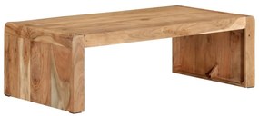 Mesa de centro 110x55x35 cm madeira de acácia maciça