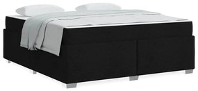 Estrutura da Cama Outros Preto 180 x 200 cm tecido