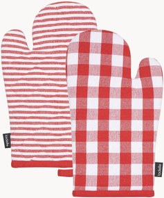 Luvas de forno Eco Gingham, conjunto de 2